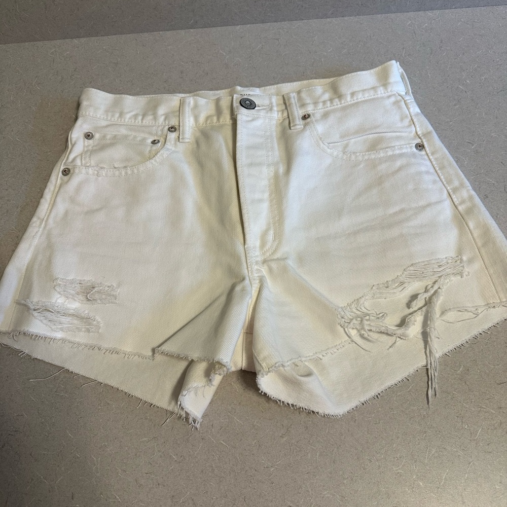 BNW WOMENS MOUSSY VINTAGE DENIM SHORTS, SIZE 25